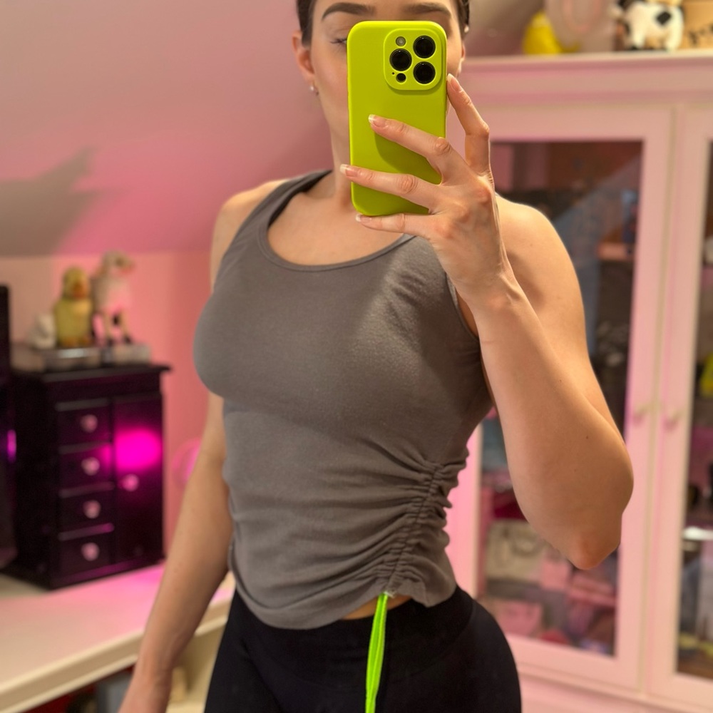 C&C grey sport tank
